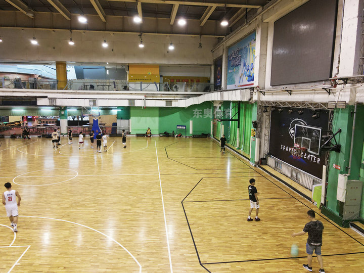 山西运动木地板 篮球馆木地板 室内实木地板
