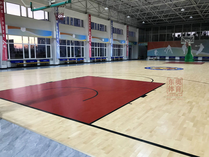 河南篮球馆木质地板厂家